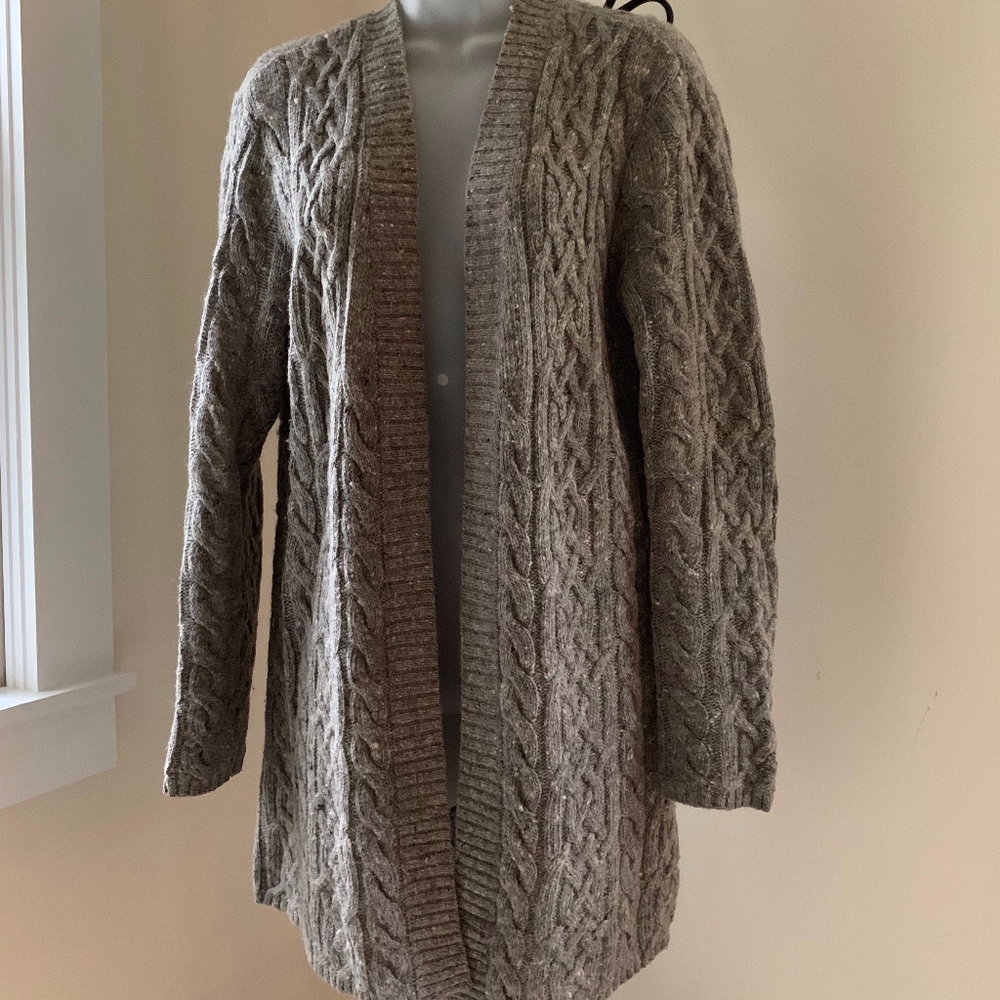J. Jill Long Cable Knit Sweater